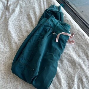 FIGS Scrub Bottoms. Caribbean Blue SP Joggers.